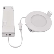 LED reflektor LORI bele barve, okrogel, 4,5W CCT