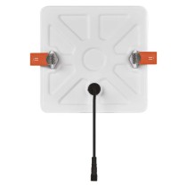 LED Einbauleuchte 155x155, quadr., weiss, 13,5W neutralw.,IP65
