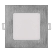 LED šviestuvas NEXXO sidabrinis, 12 x 12 cm, 7 W, šiltai / neutraliai baltas