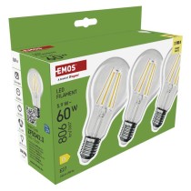 LED žárovka Filament A60 / E27 / 5,9 W (60 W) / 806 lm / teplá bílá