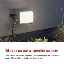 LED reflektor TAMBO EVO, 10 W, 1000 lm, IP65, črna