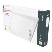 LED svítidlo RIVI 30 x 60 cm, 25 W, teplá-studená bílá, stmívatelné s ovladačem