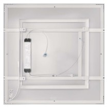 LED svítidlo RIVI 60 x 60 cm, 40 W, teplá-studená bílá, stmívatelné s ovladačem