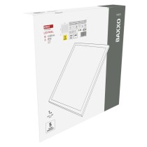 LED panel BAXXO 60 x 60 cm / 50 mm, 36 W, 4 320 lm, nadgradni, nevtr. bela, UGR<19, IP21