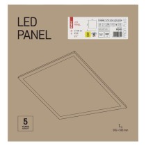 LED panel PROXO 60 x 60 cm / 10 mm, 40 W, 3 700 lm, vestavný, neutrální bílá, UGR<19, IP21
