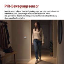 Bewegungsmelder (PIR-Sensor) IP20 500W weiss