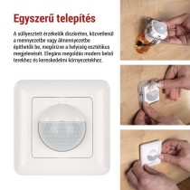 EMOS Mozgásérzékelő (PIR) IP20 500W