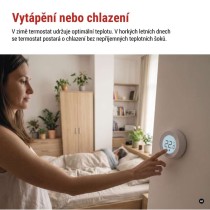 Pokojový manuální drátový termostat P5608