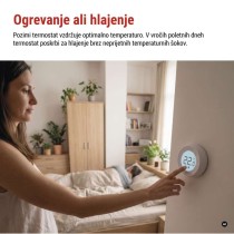 Sobni mehanski žični termostat P5608