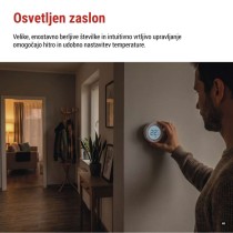 Sobni mehanski žični termostat P5608