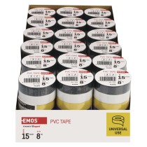 Izolirni trak PVC 15mm/8m komplet 6 MIX barv