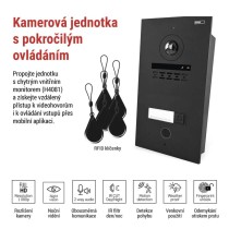 GoSmart Kamerová jednotka pro monitor IP880B 2WIRE a videotelefon IP-880A 2WIRE, 1 tlač.