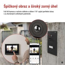 GoSmart Kamerová jednotka pro monitor IP880B 2WIRE a videotelefon IP-880A 2WIRE, 1 tlač.