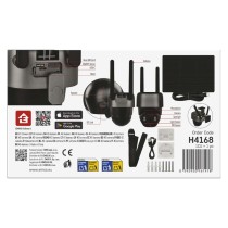 GoSmart Outdoor IP Kamera mit 4G LTE und Solarpanel IP-6100G HAWK, batteriebetrieben