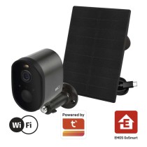 GoSmart Outdoor IP Kamera mit WiFi und Solarpanel IP-1150G SNAP, batteriebetrieben