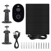 GoSmart Outdoor IP Kamera mit WiFi und Solarpanel IP-1150G SNAP, batteriebetrieben