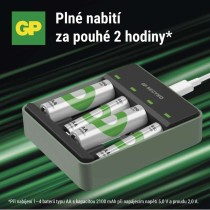 Nabíječka baterií GP Speed M453
