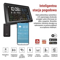 GoSmart bezprzewodowa stacja meteorologiczna E8610 z WiFi