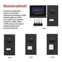Dodatkowy monitor GoSmart IP880B 2WIRE do domowego wideodomofonu IP880A 2WIRE