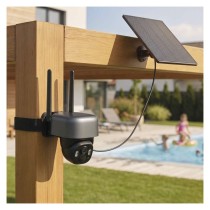 GoSmart Outdoor IP Kamera mit WiFi und Solarpanel IP-1200G WASP, batteriebetrieben