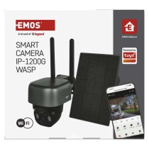 GoSmart Outdoor IP Kamera mit WiFi und Solarpanel IP-1200G WASP, batteriebetrieben