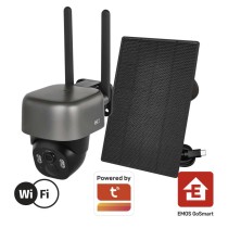 GoSmart Outdoor IP Kamera mit WiFi und Solarpanel IP-1200G WASP, batteriebetrieben
