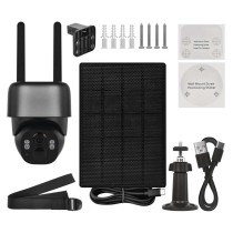 GoSmart Outdoor IP Kamera mit WiFi und Solarpanel IP-1200G WASP, batteriebetrieben