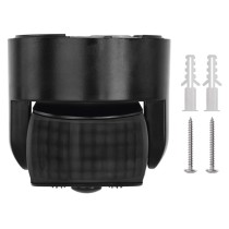 PIR judesio jutiklis IP65, 1200 W, juodas