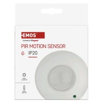 PIR judesio jutiklis IP20, 1200 W, baltas
