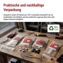 Kabelbinder 200×3,5, schwarz, 100 Stk