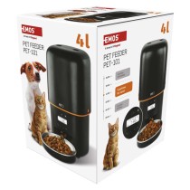 „Pet Care“ maisto dozatorius, 4 l, juodas