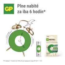 GP nabíjačka batérií ReCyko B423 4× AA GP ReCyko 2100 mAh