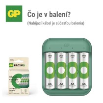 GP nabíjačka batérií ReCyko B423 4× AA GP ReCyko 2100 mAh
