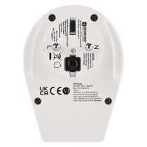 Universalus kelioninis adapteris Vidurio Europai, baltas, 1×USB-C, 1×USB-A