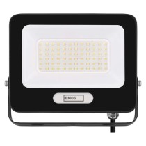 LED prožektorius GLARO 50 W, melns, IP65, 5000 lm, neitrāli balts