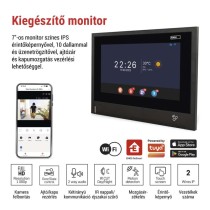 GoSmart IP880B 2WIRE kiegészítő monitor az IP880A 2WIRE otthoni videó kaputelefonhoz