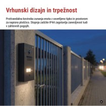 Kamera GoSmart za monitor IP880B 2WIRE in domači video domofon IP-880A 2WIRE, 1 gumb