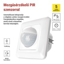 EMOS Mozgásérzékelő (PIR) IP20 500W