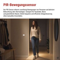Bewegungsmelder (PIR-Sensor) IP20 500W weiss