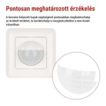 EMOS Mozgásérzékelő (PIR) IP20 500W