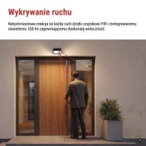 GoSmart Zewnętrzna kamera IP-1100G WALL zasilana bateryjnie, z Wi-Fi i panelem słonecznym