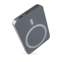 Powerbank EMOS WI 522, 5 000 mAh, 20 W+Wireless, grau
