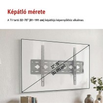 Dönthető TV falitartó 32–75" (81–191 cm)