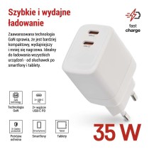 Ładowarka USB GaN PD 35 W max.