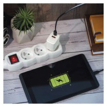 Universāls USB sienas lādētājs GaN, PD 20 W maks.