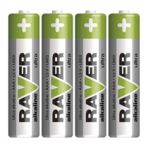 Alkaline Batterien RAVER LR03 (AAA), 4 Stk.