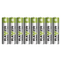 Alkaline Batterien RAVER LR03 (AAA), 8 Stk.