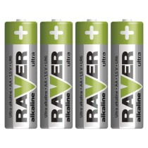 Alkaline Batterien RAVER LR6 (AA), 4 Stk.