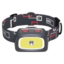CREE LED + COB LED galvas lukturis P3531, 330 lm, 65 m, 3x AAA