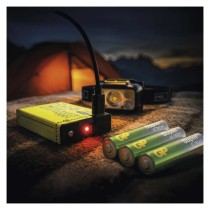 LED nabíjecí čelovka P3546, 550 lm, 110 m, Li-Pol 1000 mAh / 3× AAA